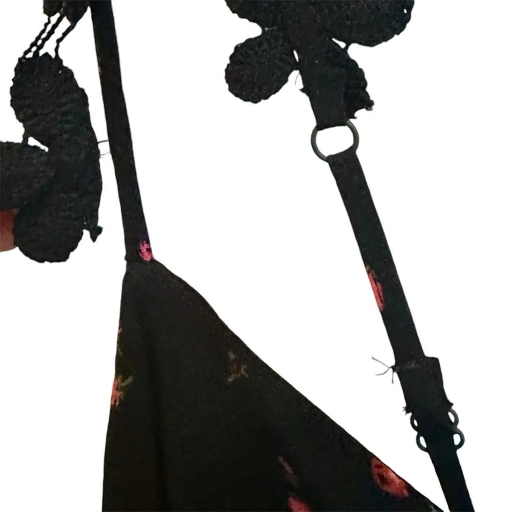 Kimchi Blue Daisy Strap Dress In Black - Picture 7 of 10